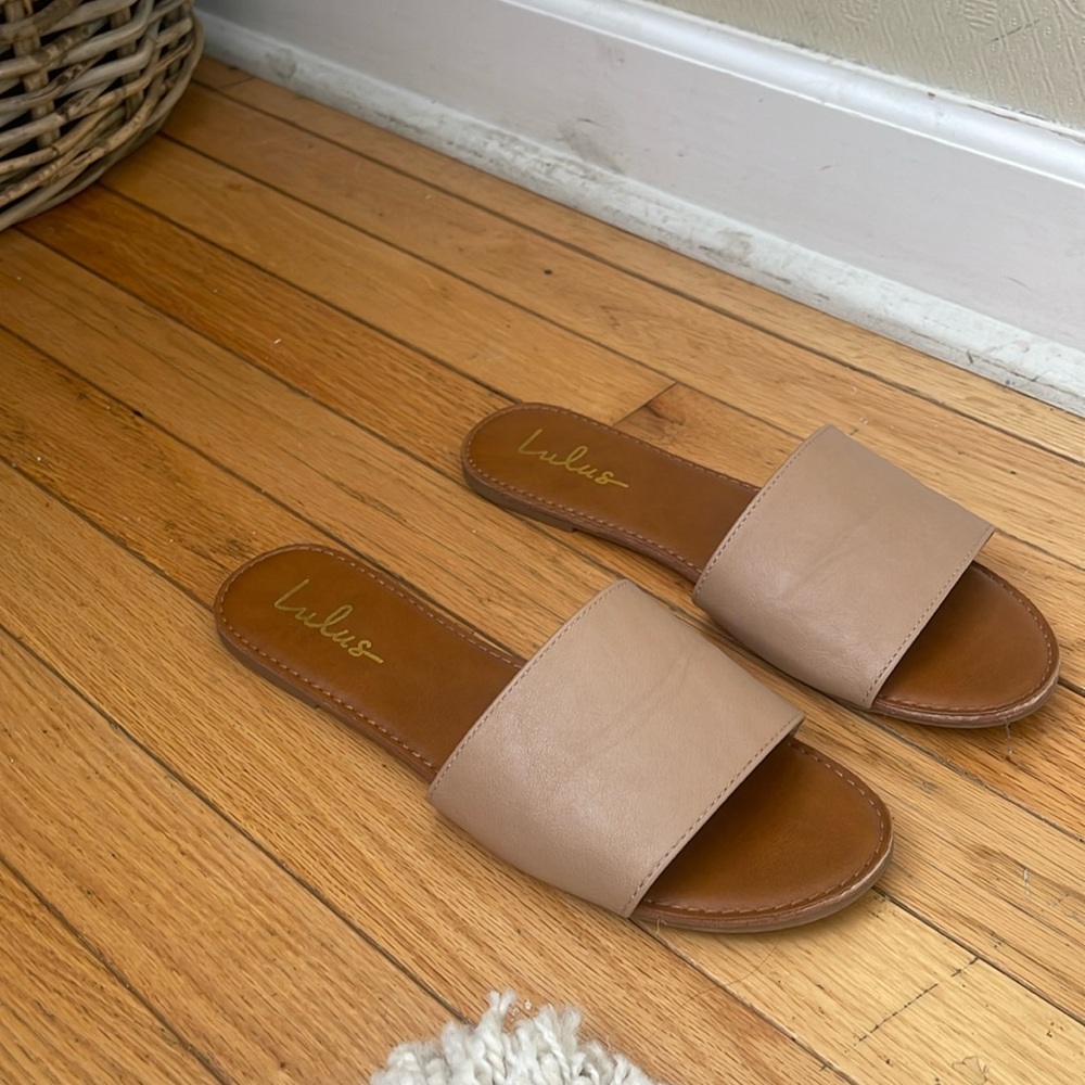 Tan Sandals (Wide Friendly)